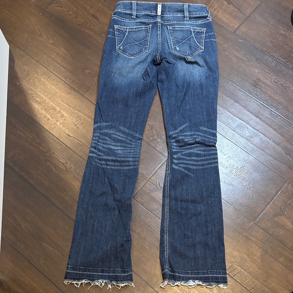 Ariat Dark Blue Boot Cut Jeans - Picture 3 of 3